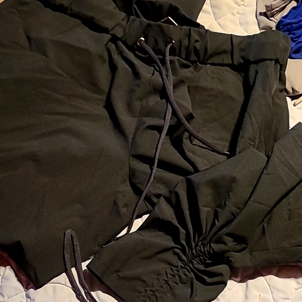 Black Drawstring Pants